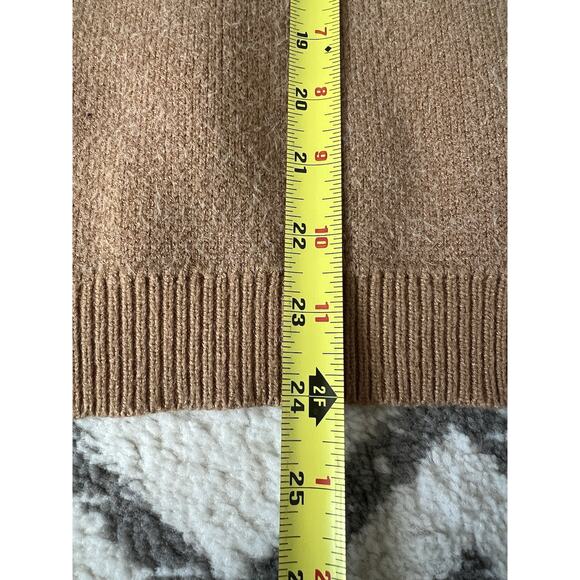 &MERCI Women's Fuzzy Leopard Big Cat Novelty Pullover Sweatshirt Sweater Sz M - Picture 9 of 10